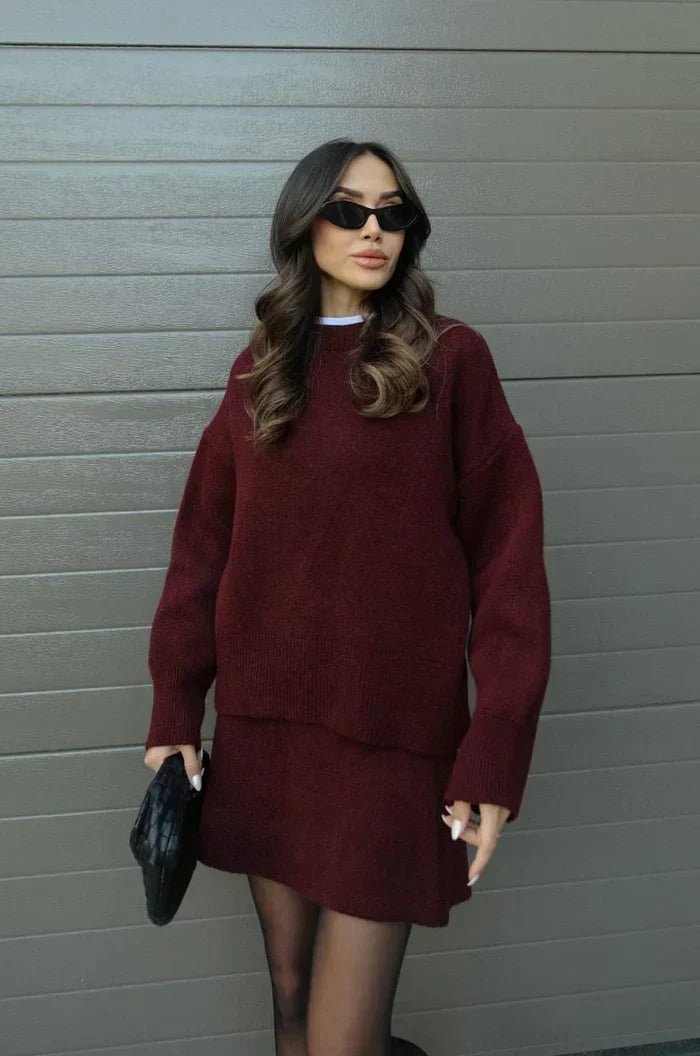 Leah | Soft knit suit