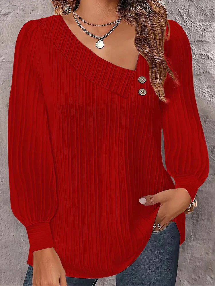 COLETTE | Elegant Long-Sleeve Top