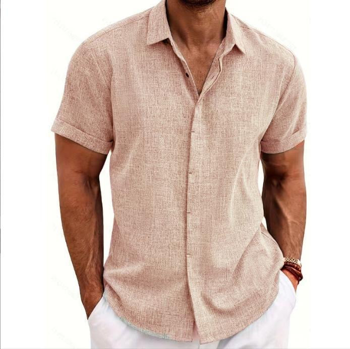 Oliver | Short-Sleeve Linen Shirt