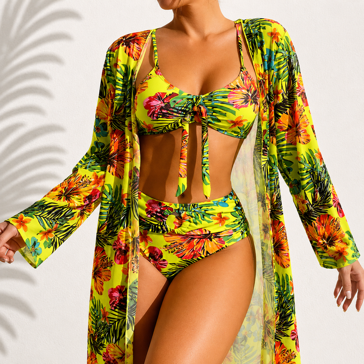 Havana | Tropical Elegant 3-Piece Bikini