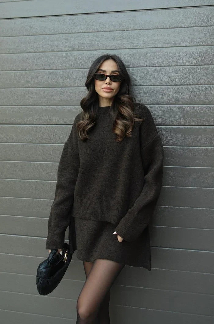 Leah | Soft knit suit