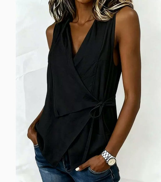 Saveria | Sleeveless Blouse