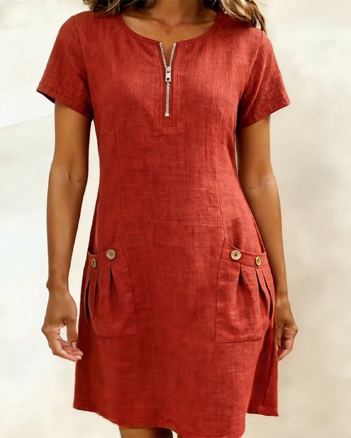 Bea Dress | Natural Elegance for Everyday Wear