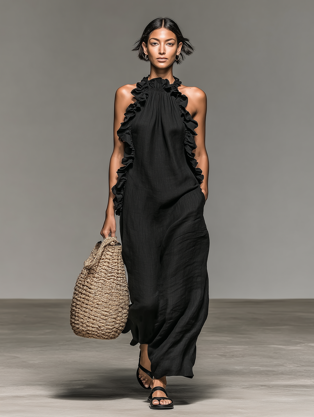 Raven | Maxi Dress with Pockets