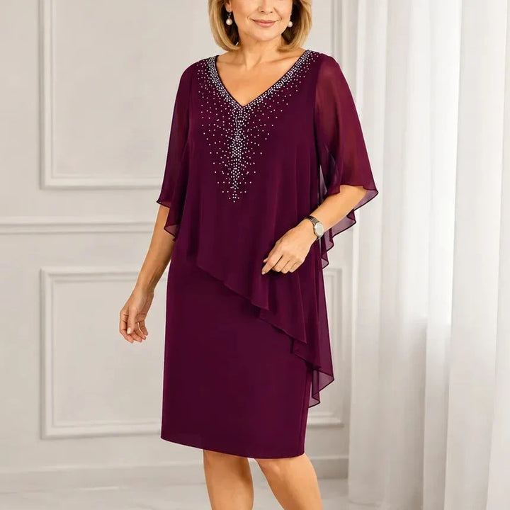 Verona | Elegant Draped Dress