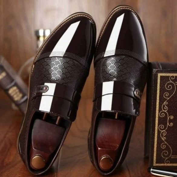 Farhan | Chaussures Oxford avec finitions formelles raffinées pour homme
