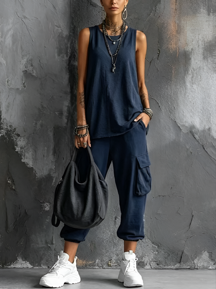 Fleur | Soft Casual Set with Pockets