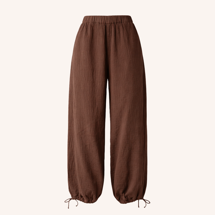 Musselin Ballon Hose Lys