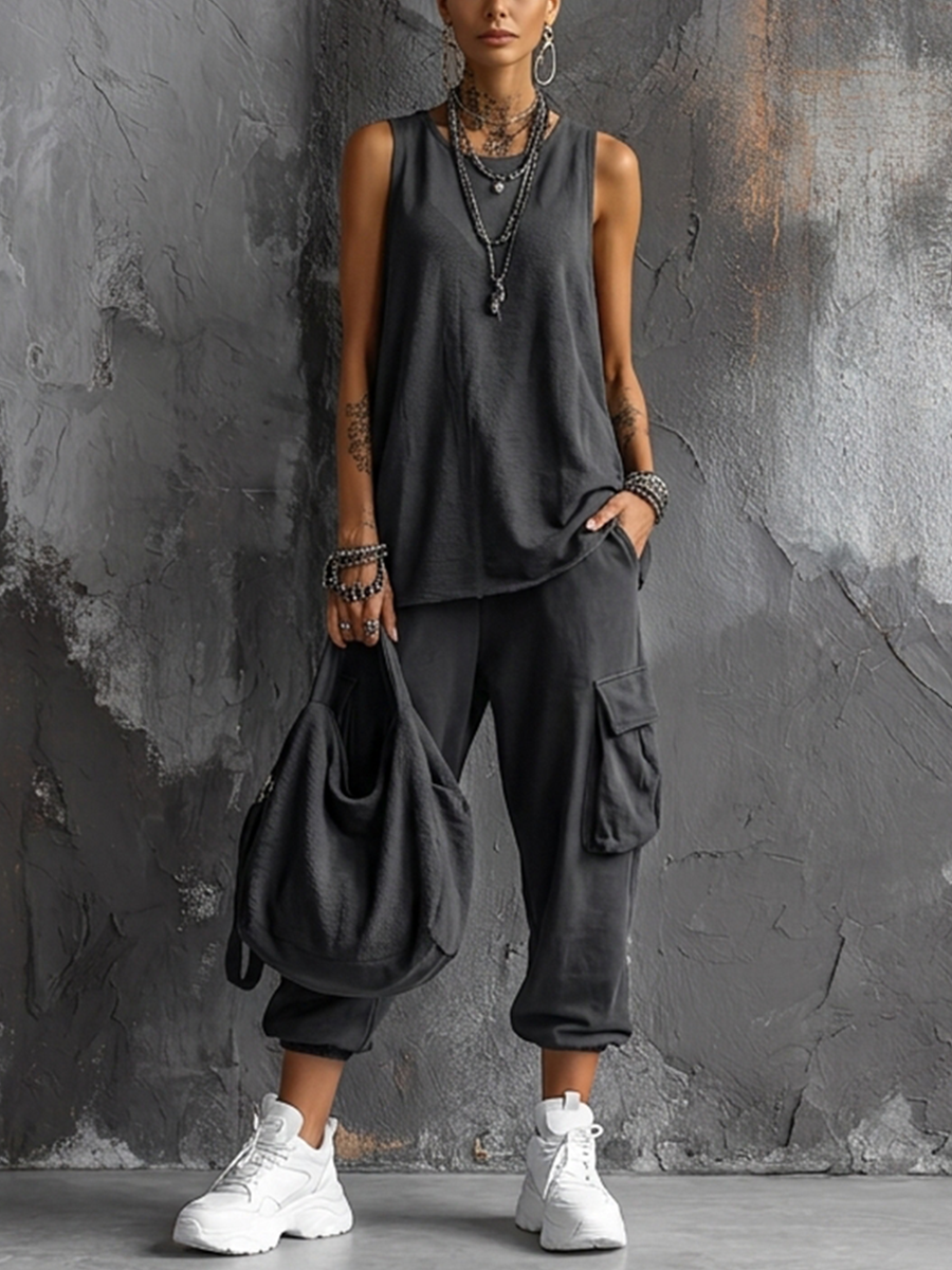 Fleur | Soft Casual Set with Pockets