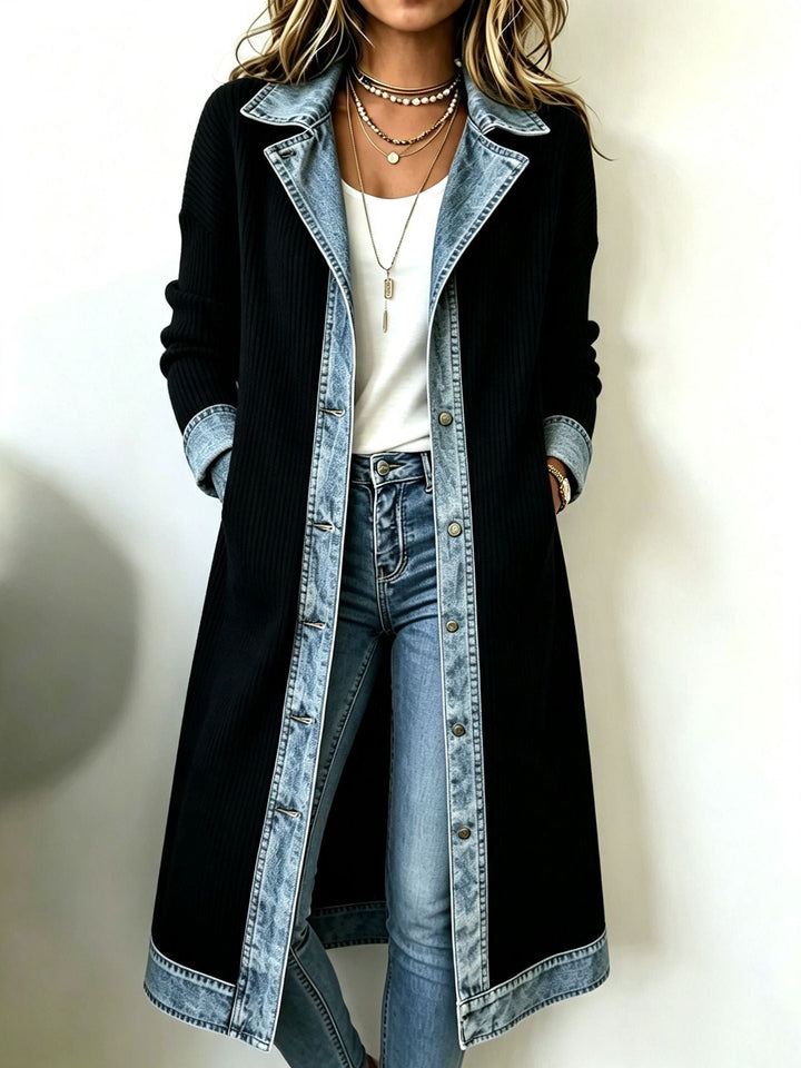 Delphia | Casual Long-line Knit Cardigan