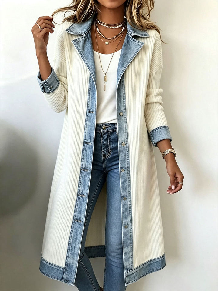 Delphia | Casual Long-line Knit Cardigan