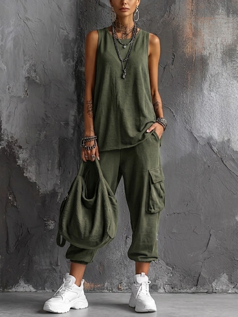 Fleur | Soft Casual Set with Pockets