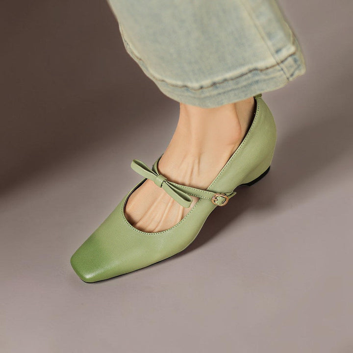 Norah | Bow-Strap Mary Jane Pump