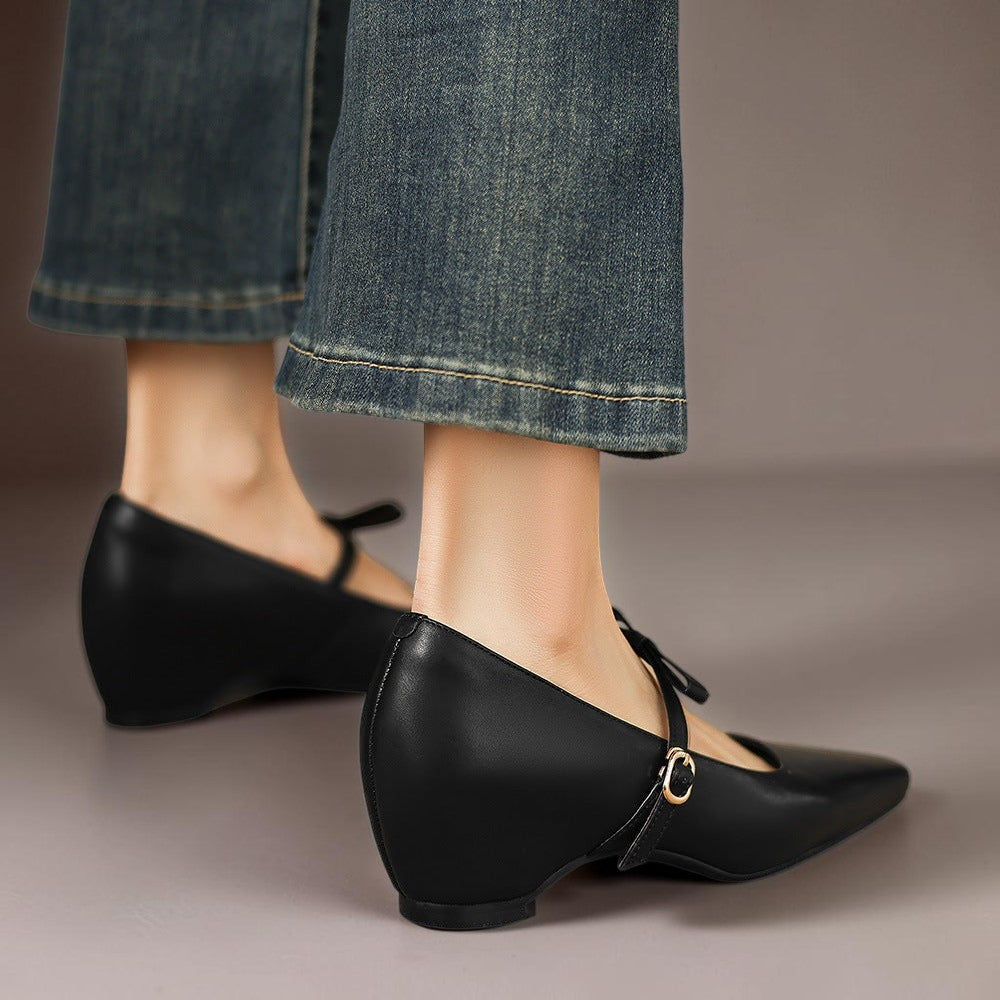 Norah | Bow-Strap Mary Jane Pump