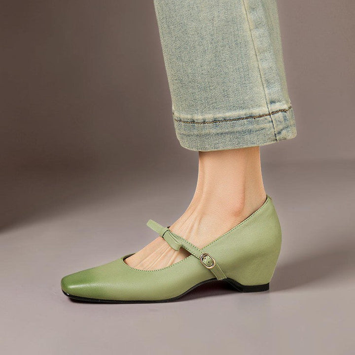 Norah | Bow-Strap Mary Jane Pump