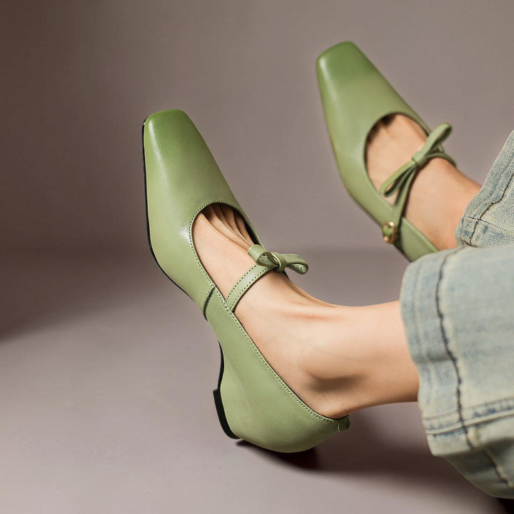 Norah | Bow-Strap Mary Jane Pump